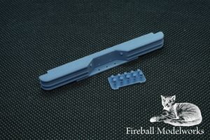 Utility Rear Bumper for Full-Size Pickups 1/25 Scale