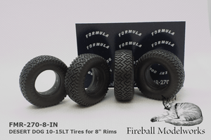 Desert Dog 10-15LT Tires 1/25 Scale