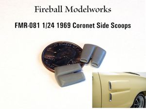 FMR-081 1969 Coronet Code M46 Simulated Quarter Scoops 1/24