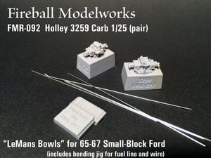 FMR-092 Holley 3259 Cathedral Bowl Small-Block Ford Hi-Po Carbs
