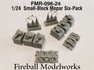 FMR-096 Holley Six Pack for Small-Block Mopar