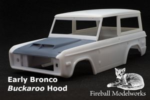 Early Bronco Buckaroo Hood 1/25 Scale