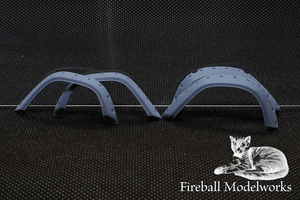 Early Bronco Pocket Flares 1/25 Scale