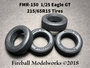 FMR-150 215/65R15 Eagle GT Tire Set 1/25 Scale