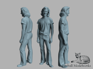 Casual Dude 1/25 Scale STL File