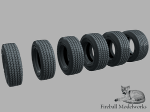 Cooper Cobra Tires New Lettering Assortment 1/25 Scale STL Files