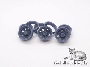 MT Classic III 8-Lug 16.5x10 Wheels 1/25 Scale