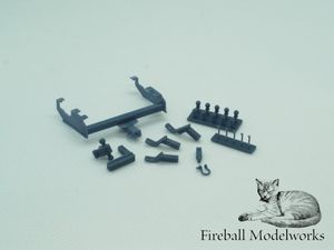 Class IV Frame Hitch Sets 1/25 Scale