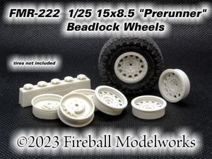"Prerunner" 17 x 9 Wheels 1/25 Scale