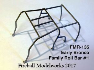 Early Bronco Roll Bars 1/25 Scale