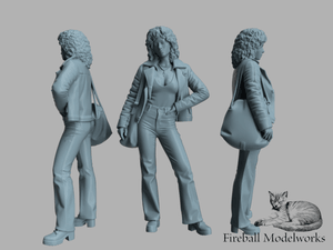 City Girl 1/25 Scale STL File