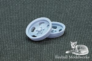 FMR-035 036 037  5-Slot Mag Wheels 1/24 Scale