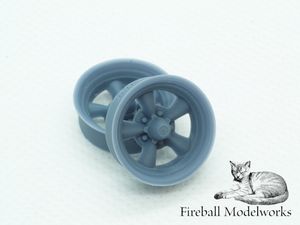 FMR-255 256 Torq Thrust Wheels, 1/25 Scale