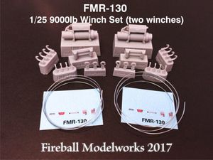 9000LB Winch Set 1/25 Scale