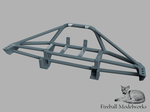 FMR-137-STL Early Bronco Front Tube Bumper High Winch Mount 1/25 Scale STL Files