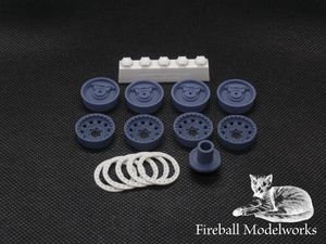 "Tank" 17 x 9 Wheels 1/25 Scale