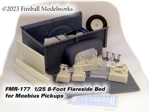 Ford 8-Foot Flareside Bed 1/25 Scale