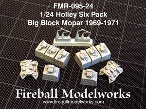 FMR-095 Holley Six Pack for Big-Block Mopar