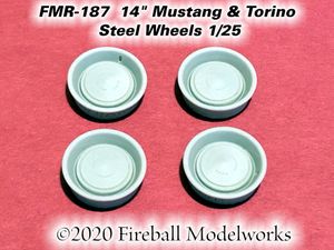 FMR-187 188 Ford Steelies 1/25 Scale