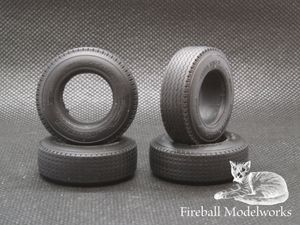 Highway Tread 12-16.5LT Tires 1/25 Scale
