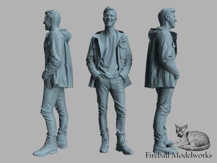 Outdoors Guy 1/25 Scale STL File