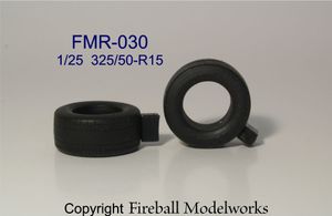 BF Goodrich 325/50R-15 Drag Radial Tires 1/25 Scale