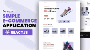 REACT JS: Simple ecommerce Application - Updated Source Code