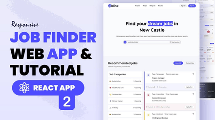Complete Job Finder App | Vite ReactJs &amp; Tailwind Css - Updated Source Code