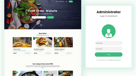 Complete Food Ordering Website (PHP Backend)