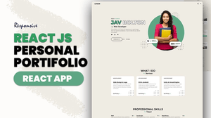 Responsive Personal Portfolio Website - Updated Source Code