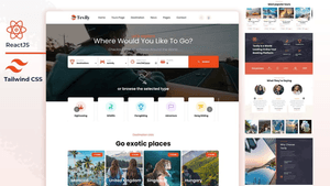 Responsive Travel World Website | Updated Source Code File