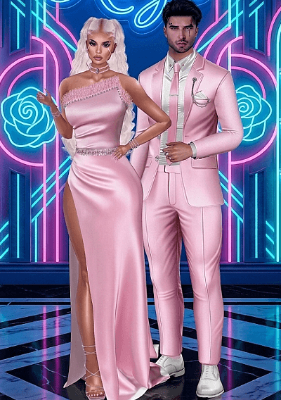 Couple Set Pink