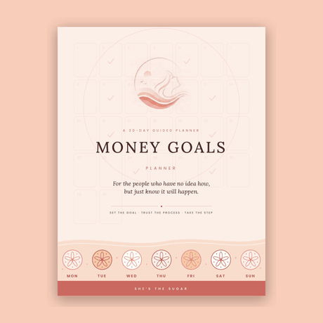 Money Goals Planner: 30 Brave Steps to Your Money Goal
