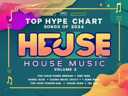 Hype Chart Toppers 2024 House VOL 2 (50 items)