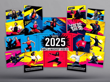 Dance &amp; Mashup Videos 2025 (65 items)