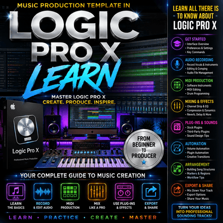 Logic Pro learn (16.6 GB)