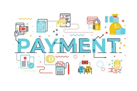 Payment Word Illustration