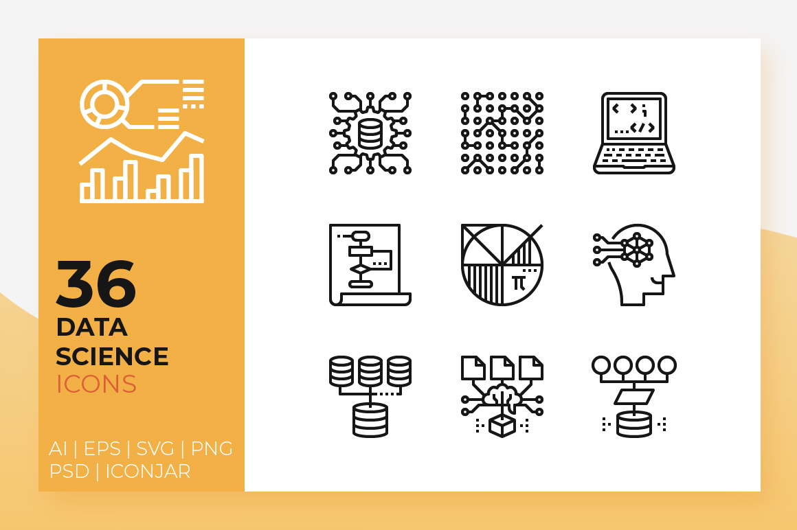 Data Science Icon Svg