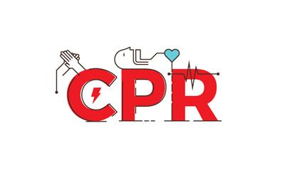 CPR Word Illustration