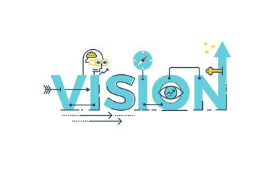 Vision Word Illustration