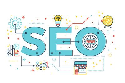 SEO Word Illustration