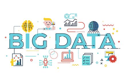 Big Data Word Illustration