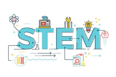 STEM Word Illustration