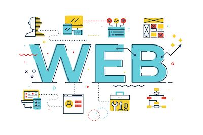 Web Word Illustration