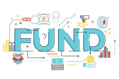 Fund Word Illustration