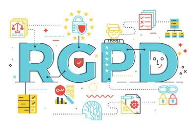 RGPD Word Illustration