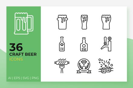 Craft Beer Icons