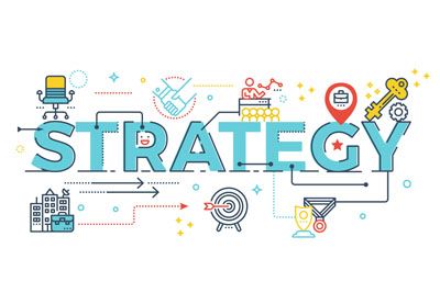 Strategy Word Illustration