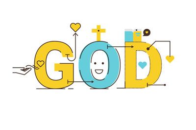 God Word Illustration