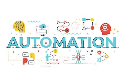 Automation Word Illustration